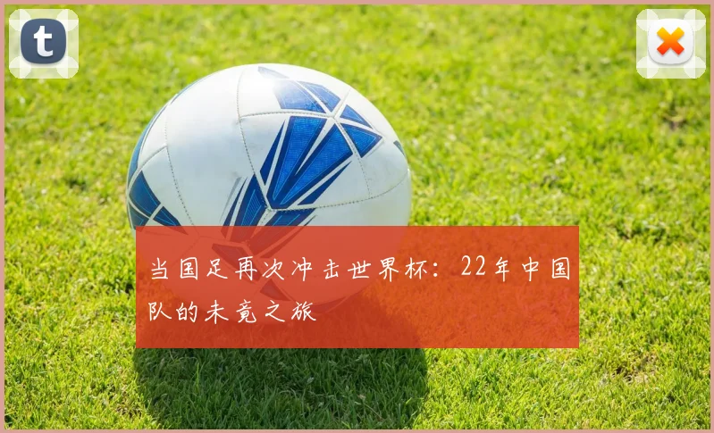 当国足再次冲击世界杯:22年中国队的未竟之旅