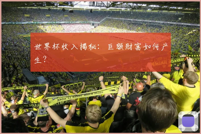世界杯收入揭秘:巨额财富如何产生?